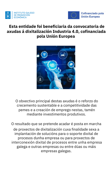 Foque, beneficiária das ajudas à digitalização Indústria 4.0